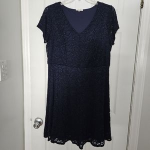 Gorgeous Blue Lace Dress